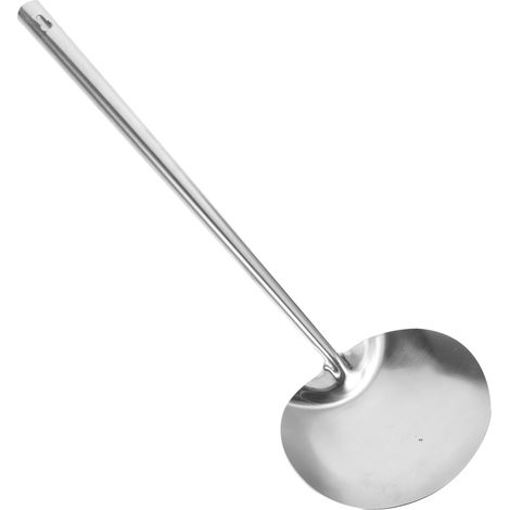 Ustensile de cuisine en acier inoxydable avec long manche (1/4)