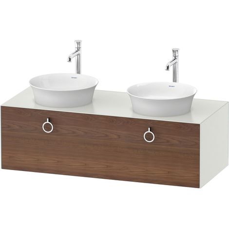 Duravit Tulip blanco, mueble de baño colgado en la pared, anchura (1/2)