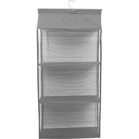 SECFOU Organisateur suspendu léger en tissu non tissé , sac de rangement transparent pour articles m (1/5)
