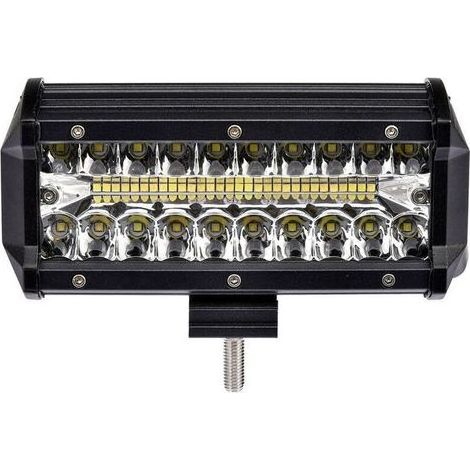 Tre file di luci da lavoro a striscia, 1 paio, 7 pollici-50led-150W (1/5)