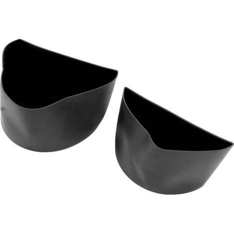 Doublures en silicone pour mijoteuse 6 QT, réutilisables et étanches, 2 en 1, avec séparateur intégré, accessoires de cuisine pour la maison, noir