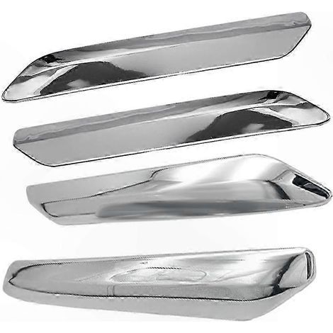 4-teiliges Chromleisten-Set für Stoßstangen, kompatibel mit C5-Modellen 2009-2012 (1/5)