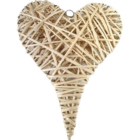 Signes Grimalt Große Herzanhänger Figur Beige - 44x34x6cm