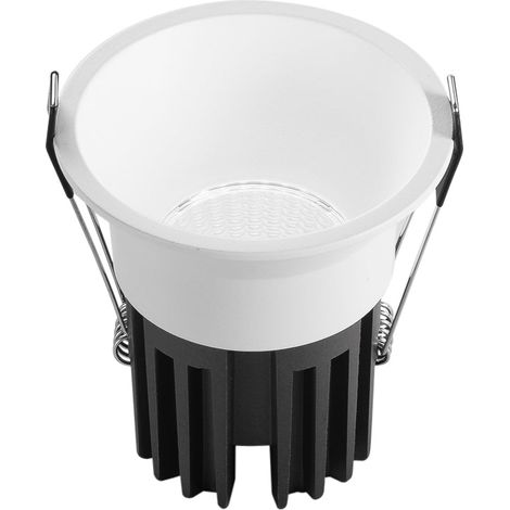 "Faretto ad incasso LED COB QUARK in alluminio bianco con funzione CCT 18W" (1/2)