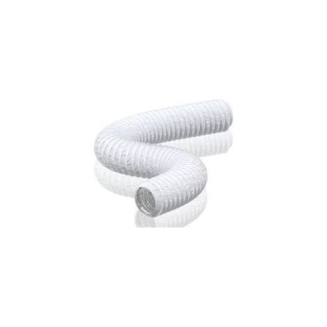 Tuyau d'évacuation 150mm en PVC aluminium – Gaine VMC 6m pour extracteur d'air, climatisation, sèche-linge – Étanchéité renforcée (1/5)
