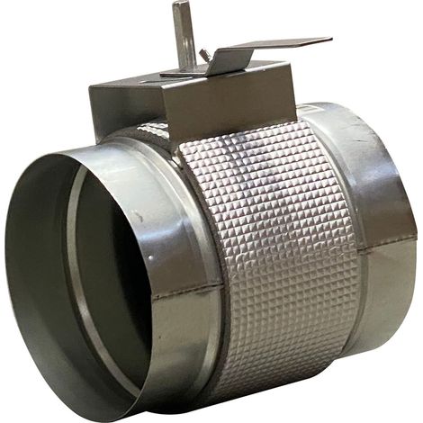 Registre isolé étanche motorisable pour climatisation Ø160