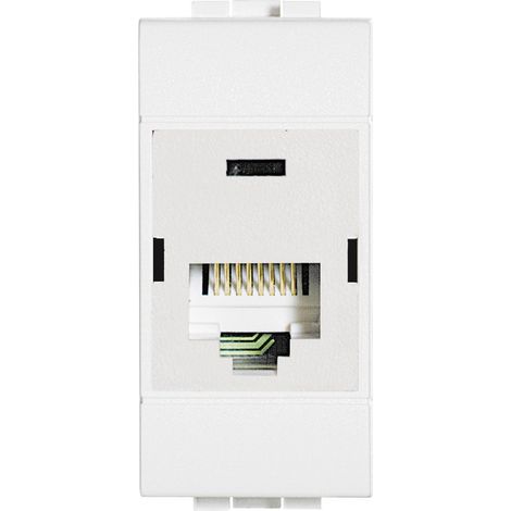 BTICINO Connettore Rj45 Categoria 5 E Livinglight Bianca