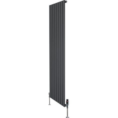 Flat Single Column Radiator & Valves – 1800mm x 560mm – (1/5)