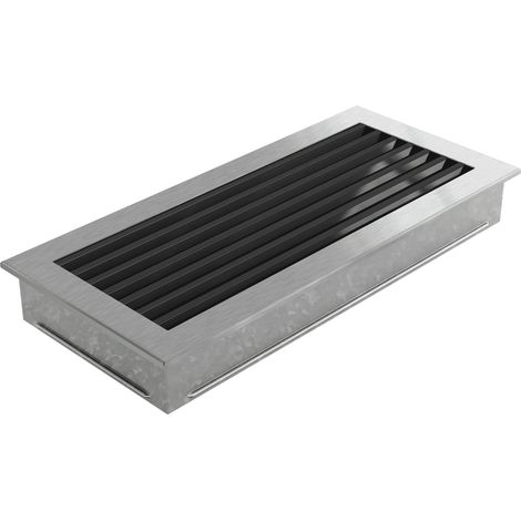 Lüftungsgitter FRESH 17x37 Edelstahl (1/3)