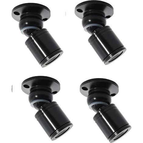 Lot de 4 mini spots de plafond orientables à LED diamètre Ø 2 cm blanc chaud avec transformateur (1/5)