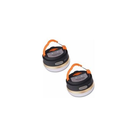 Lot de 2 lanternes camping rechargeables, étanches, aimantées, 3 modes, USB –