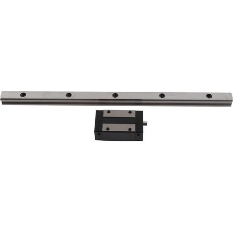 Kit de rail linéaire 300mm avec palier coulissant pour CNC et imprimante 3D, guidage précis (1/5)