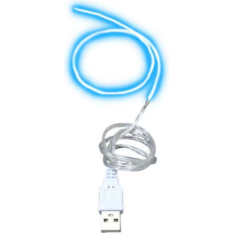 Filament LED lumière Flexible 360 degrés-lumière bleu glacier