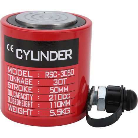 Cylindre hydraulique 30T, piston à trou creux séparé, outil électrique, produits industriels RSC-3050 (1/5)