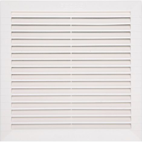 Rejilla de ventilación de ABS natural, L.23 x L.23 cm Centrale Brico