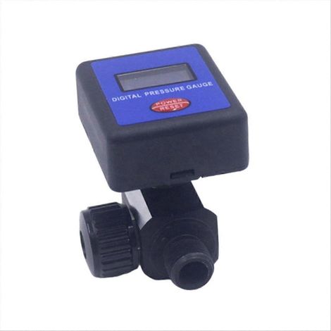 Manomètre numérique 1/4 po 145 PSI, régulateur de pression d'air, vanne de contrôle, B (1/5)