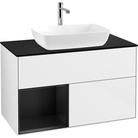 Villeroy & Boch G772PDGF Armoire sous-lavabo Finion G77 (1/2)
