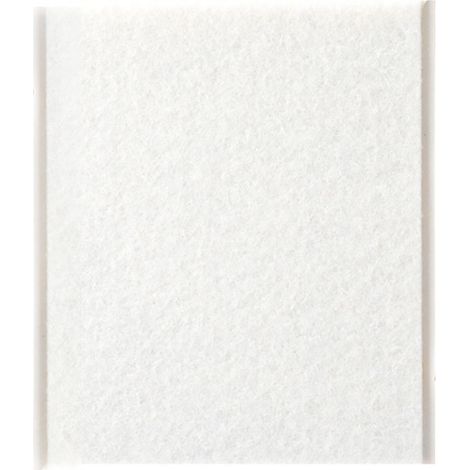 Pack 1 feutre synthétique blanc adhésif 100x85mm Plasfix INOFIX (1/3)