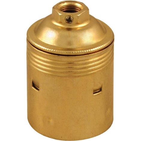 Portalampada Onlex e27 in ottone