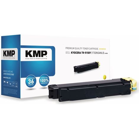 KMP Toner K-T74Y, kompatibel zu KYOCERA (1/4)