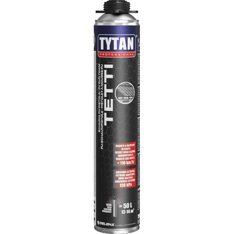 Tytan SCHIUMA POLIURETANICA TETTI MANUALE ml. 750 12 PZ (1/2)