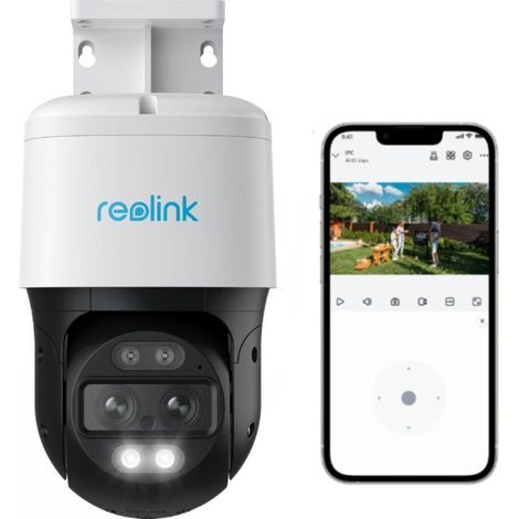 Reolink 4K PoE Dual-Lens PTZ Überwachungskamera Außen, 6X Hybridzoom, 355°/90° schwenkbar, Farbnachtsicht, Personen-/Fahrzeug-/Tiererkennung, Auto-Tracking, 2-Wege-Audio (1/5)