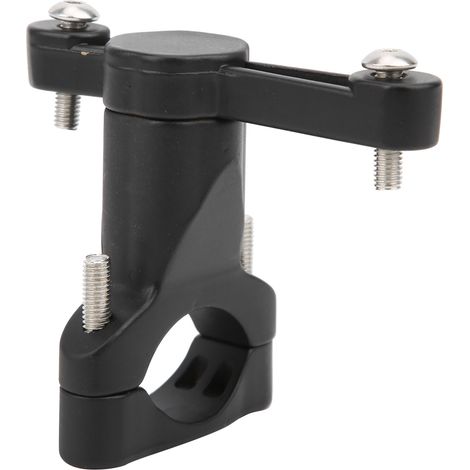 Umrüstadapter für Fahrradflaschenhalter aus Aluminiumlegierung mit drehbarem Getränkehalter und Sattelverlängerungssystem – Schwarz (1/5)