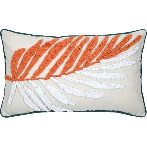 Cuscino KENTIA 30x50 cm a forma di foglia
