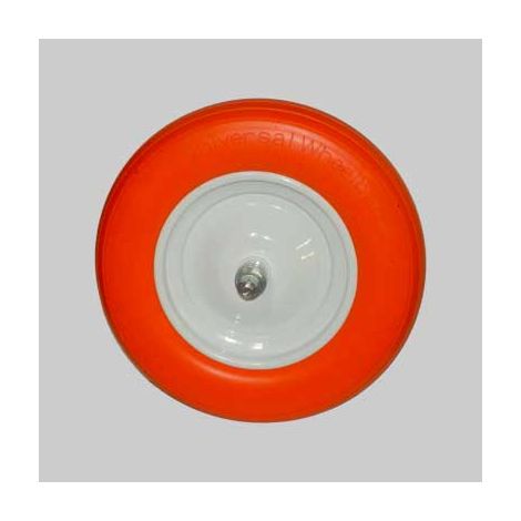 RUOTA CARRIOLA ANTIFORO CARDINALE mozzo 150 mm - asse lungo