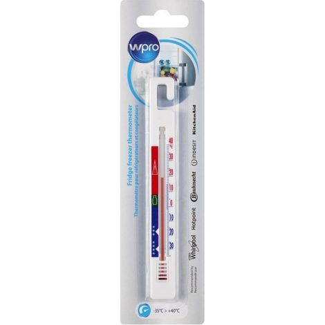 Wpro - termómetro en blíster (-35ºc hasta +40ºc) para frigorífico - 484000008621 - 8015250577501