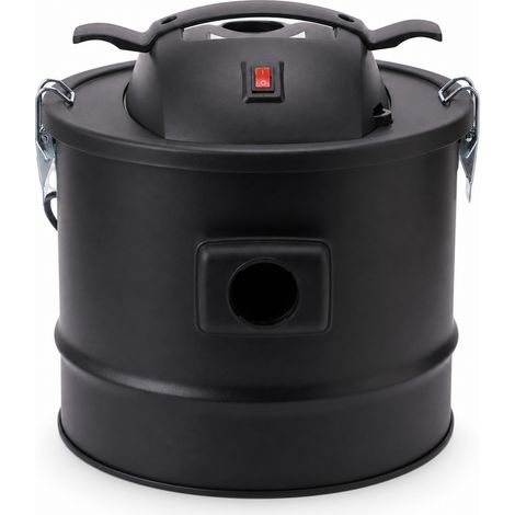 Aspirateur à Cendres 15L 800W Souffleur pour Cheminée Noir (1/5)