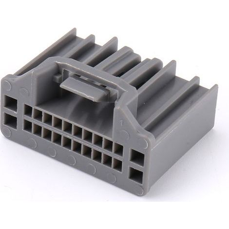 DH24P-21, Lingpai 24P male connector for new energy vehicle wiring harness, 2.2 mm pitch, aeronautical electronic plug (1/4)