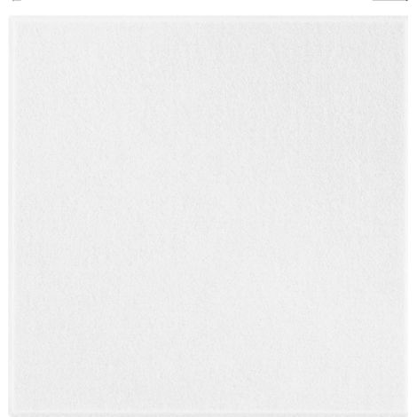 Panneau Absorbant Sonore, Isolation Acoustique Haute Densité, 18 Pièces, Blanc (1/2)