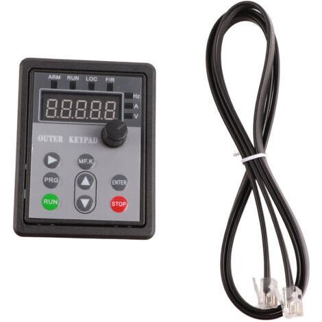 [JAMAIS UTILISÉ]Panneau de commande VFD d'interface RJ45, remplacement de panneau de commande d'inverseur de panneau de convertisseur de fréquence pour la série SKI780 (1/4)