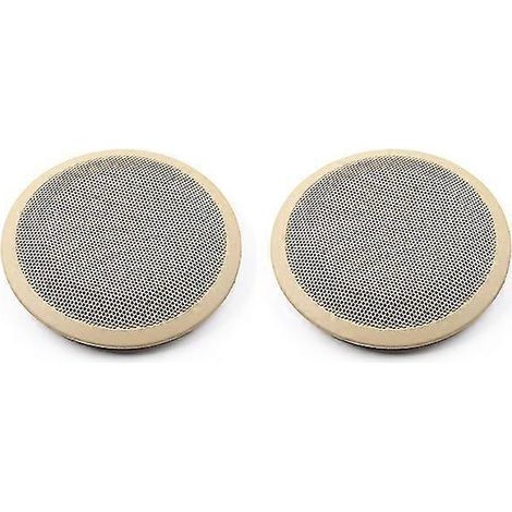 Grille de haut-parleur de porte avant pour BMW E90 E91 E84 X1 Série 3 318 320 325i - Panneaux et pièces de porte intérieure - Beige (2 pièces) (1/5)