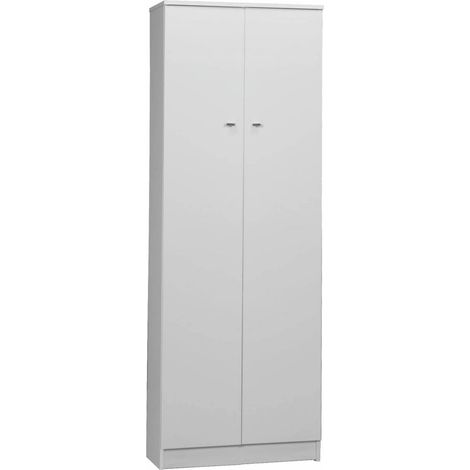 Mobile bianco laccato bianco 2a cm.62x34x183h - Salone
