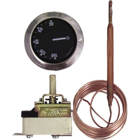 Temperaturregler Begrenzer mit Fühler und Kapillarreglung Typ AB224L TU-F 30/90° deg