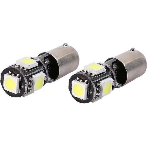 2pcs Ampoules LED Décodeur Blanc pour Feux de Stationnement Latéraux, Remplacement Feu Intérieur Voiture, Lampe Décodeur Auto (189 caractères) (1/4)