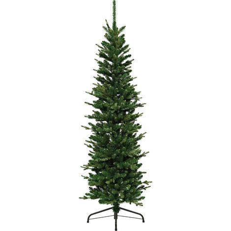 ECD Germany Albero di Natale Slim Artificiale 150 cm Decorazioni Natalizie (1/5)