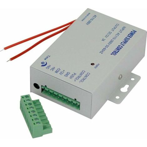 AC 110-240V à DC12v 3A 36w Alimentation Power Supply Control pour Système de Contrôle d'accès à la Porte Alimentation (1/5)