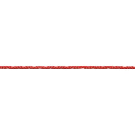 Treccia per veneziana in polipropilene Ø 3 mm. rosso 250 mt.