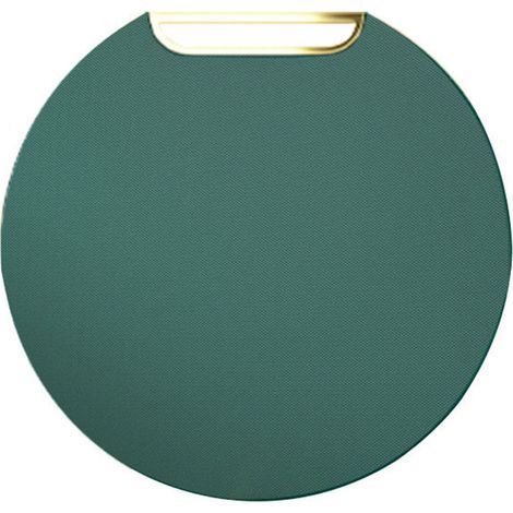 Planche à découper ronde antidérapante en PE pour fruits et légumes avec poignée pour la cuisine, 35 cm (M) (1/5)
