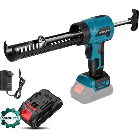 Manuzen Pistolet À Colle Sans Fil compatible Makita 18V