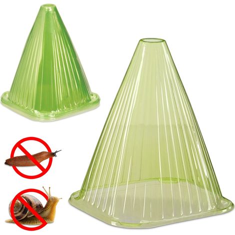 Campanas para plantas de jardín: protegen las plántulas de las plagas