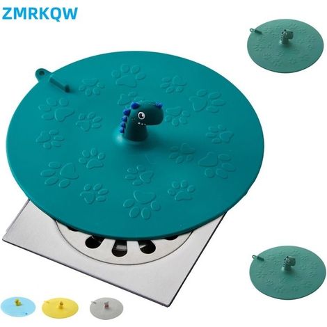 ZMRKQW Bouchon De Vidange Silicone Anti-Odeur, Couvercle Universel Pour Baignoire, Évier, Lavabo, Protection Étanche Lot de 2(15CM) (1/5)
