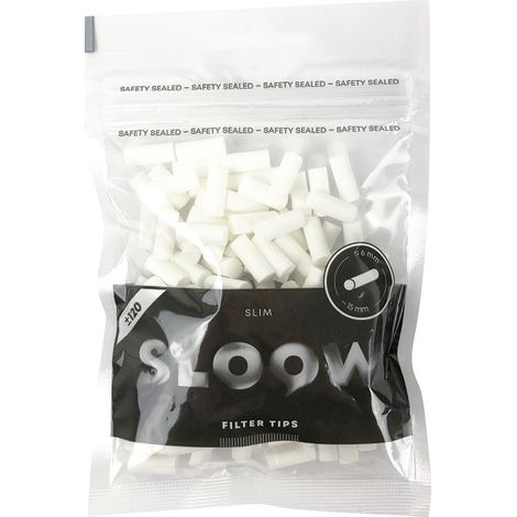 Filtres Slow Black Slim, lot de 120.