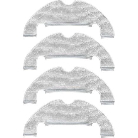 Chiffons de nettoyage de rechange pour aspirateurs Dreame D10 Plus / Z10 Pro / D9 Plus / L10 Plus / D10s Plus - Chiffons en microfibre
