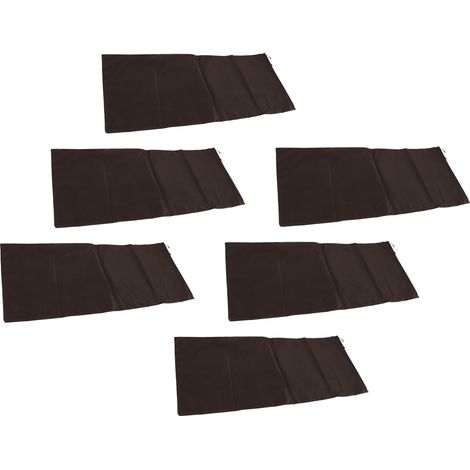 10 sacs de sable anti-inondation professionnels vides et imperméables pour porte de maison, garage, sous-sol, café (1/5)