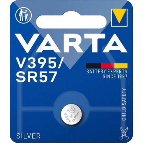 Varta – Pile alcaline LR44 V13GA blister de 2 – 1,5V 125mAh – Pour montres, calculatrices, télécommandes et jouets (1/10)
