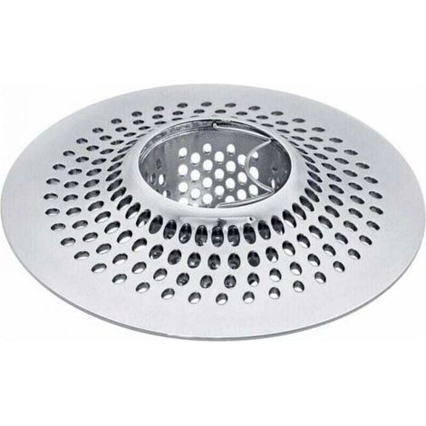 Filtre à Cheveux pour Baignoire et Douche en Acier Inoxydable de Qualité Supérieure - Facile à Installer et Nettoyer (1/4)